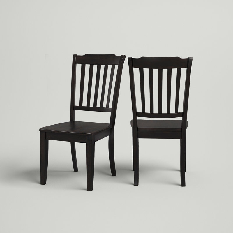 Three Posts™ Fortville Solid Wood Windsor Back Side Chair & Reviews